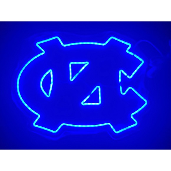 University of North Carolina UNC Tar Heels Neon LED Sign‎ Light USB Powered - Picture 3 of 3